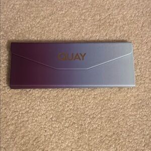 Quay Australia Purple and Blue Sunglasses Case